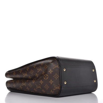 Louis Vuitton Calfskin Monogram Kimono Tote Black 4 of 9
