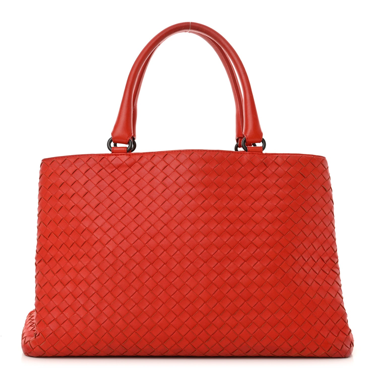 Bottega Veneta Nappa Intrecciato Milano Tote Orange 1 of 19