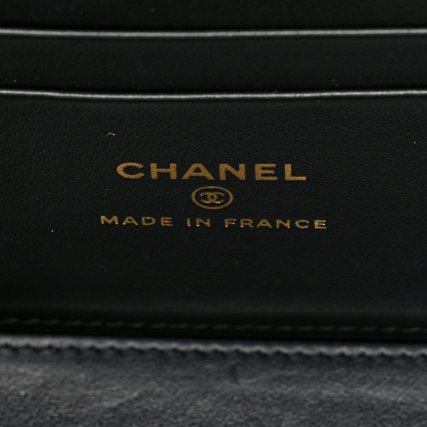 Chanel Caviar Quilted Enamel Coco Casino Small Vanity Case With Chain Black 6 of 11