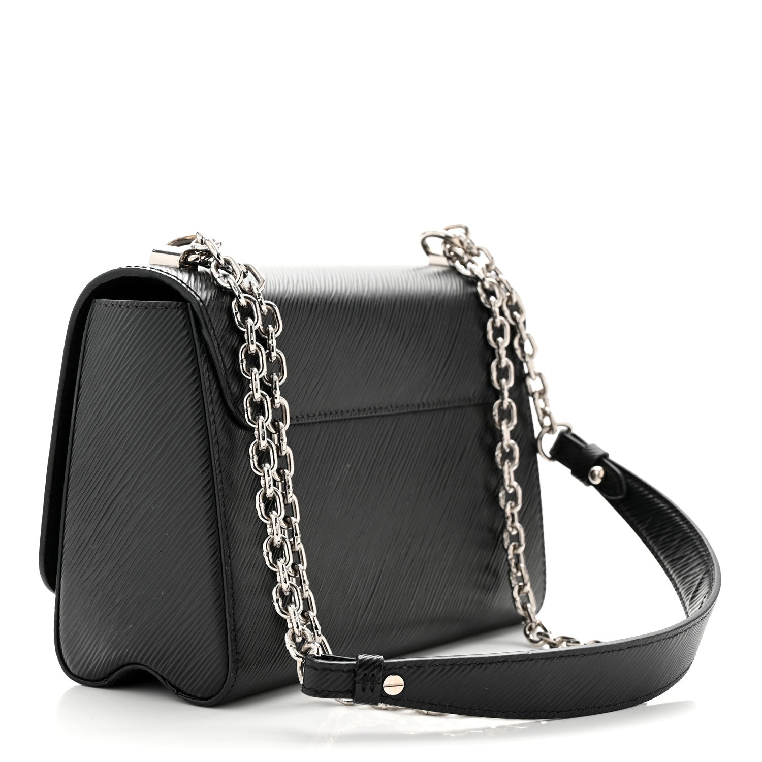 Louis Vuitton Epi Twist Shoulder Bag MM Black 3 of 10