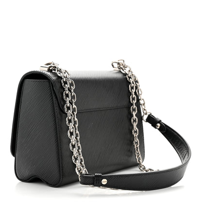 Louis Vuitton Epi Twist Shoulder Bag MM Black 3 of 10