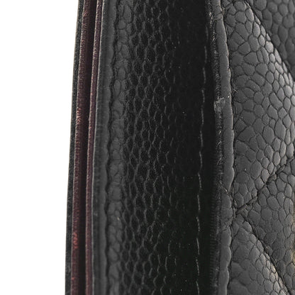 Chanel Caviar Quilted Card Holder Black 12 of 12