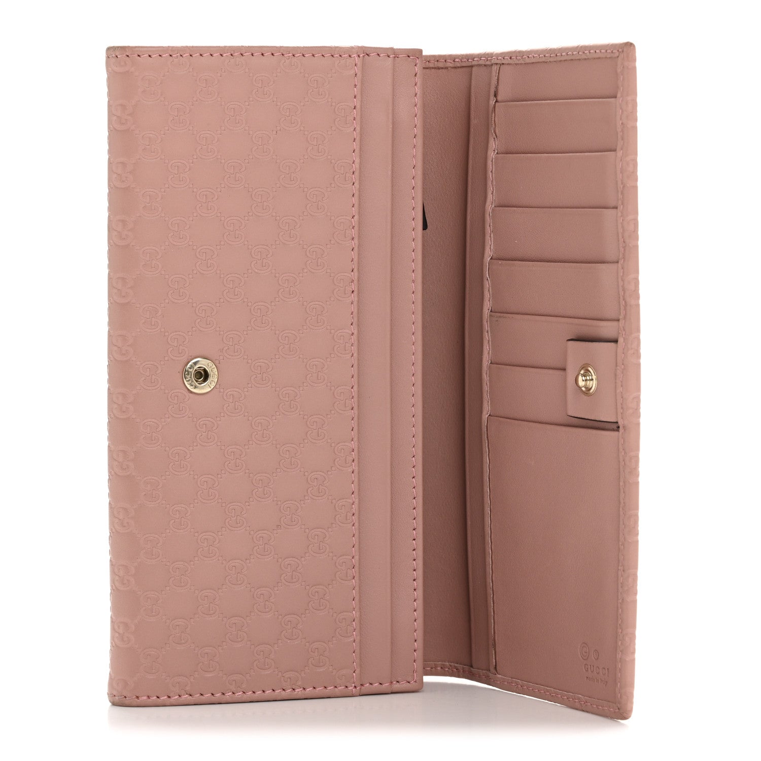Gucci Soft Microguccissima Continental Wallet Soft Pink 5 of 10