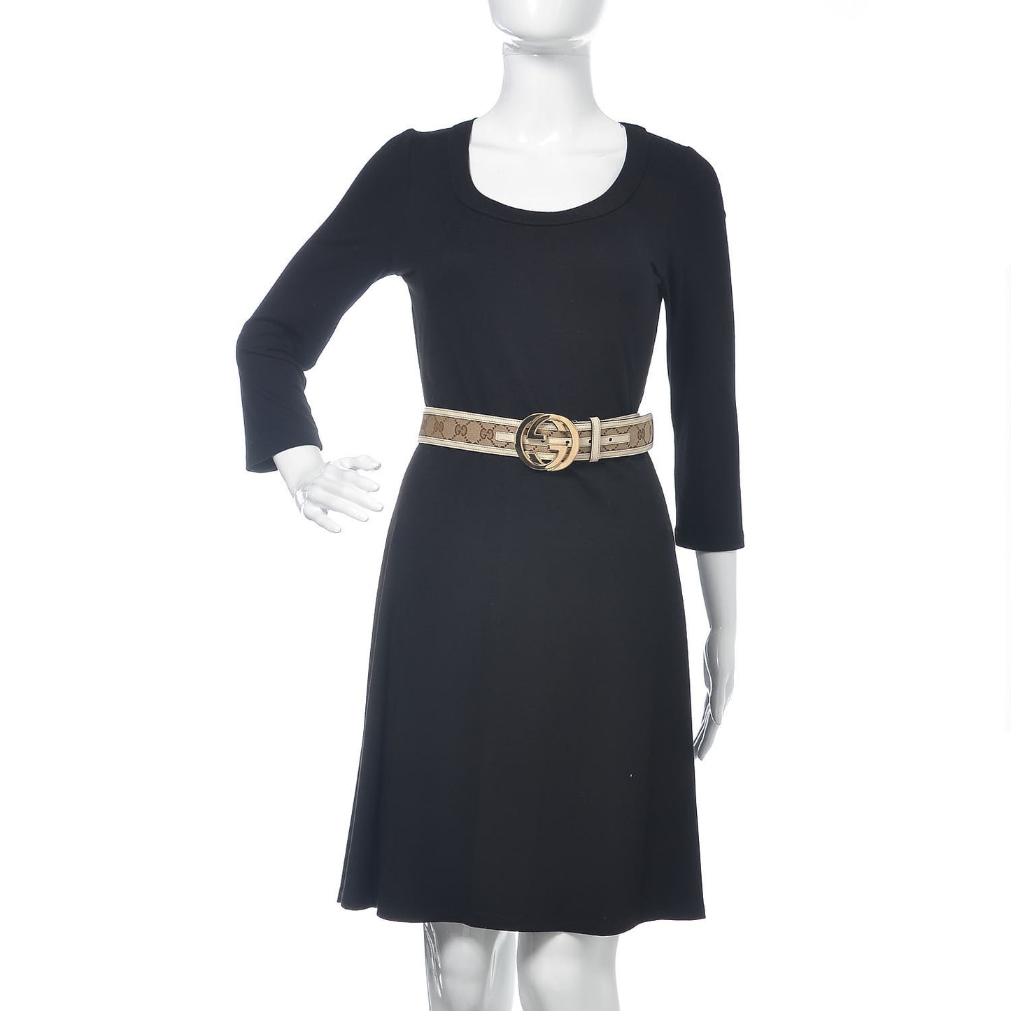 Monogram Interlocking G Belt 80 32 Off White