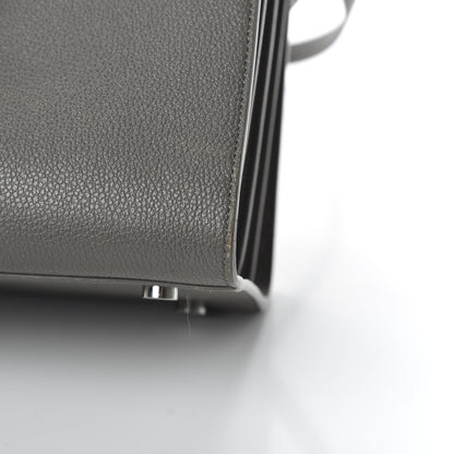 Saint Laurent Grained Calfskin Small Sac De Jour Fog 11 of 13