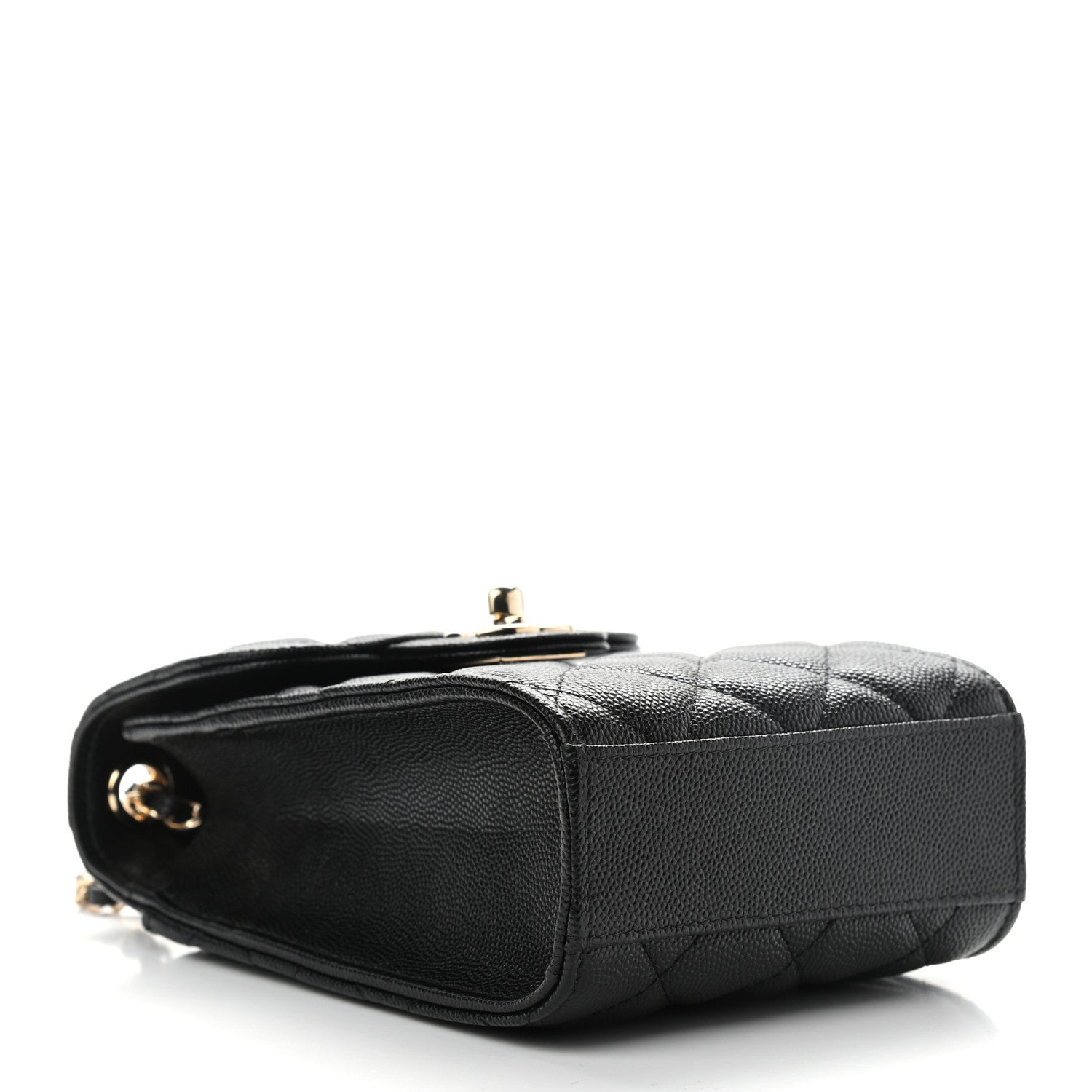 Chanel Caviar Quilted Classic Phone Holder Black 4 of 11