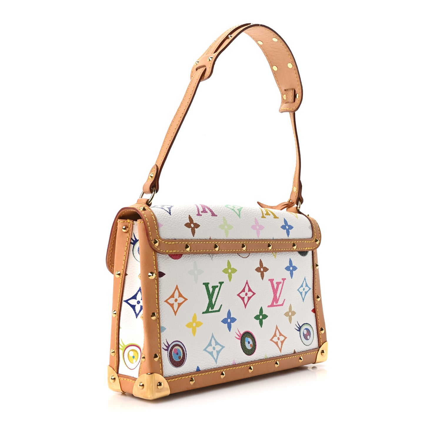 Monogram Multicolor Eye Miss You White