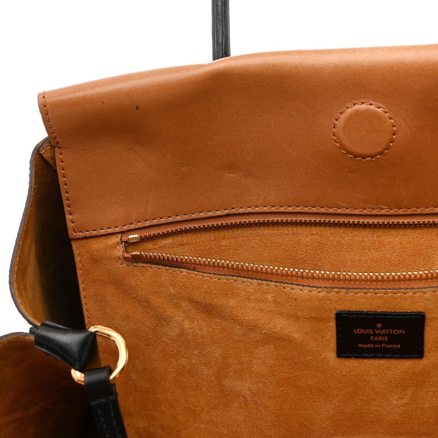 Louis Vuitton Monogram Cuir Orfevre Tote W PM Noisette 14 of 19