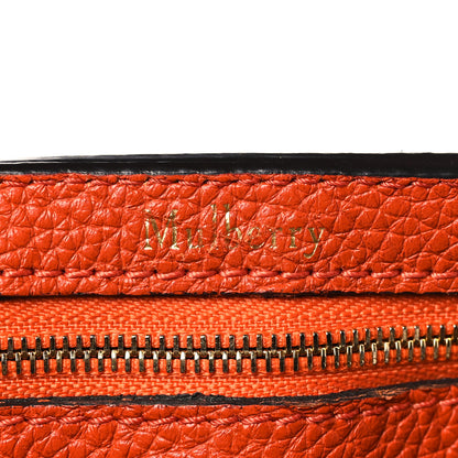 Mulberry Classic Grain Small New Bayswater Orange 6 of 9