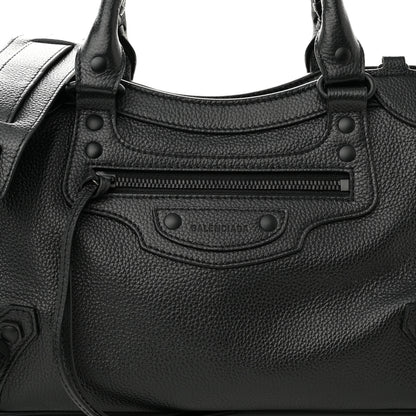 Balenciaga Grained Calfskin Neo Classic Black Hardware S City Black 8 of 10