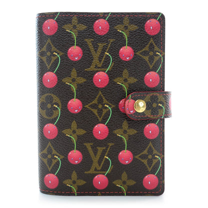 Louis Vuitton Monogram Cerises Small Ring Agenda Cover 1 of 8