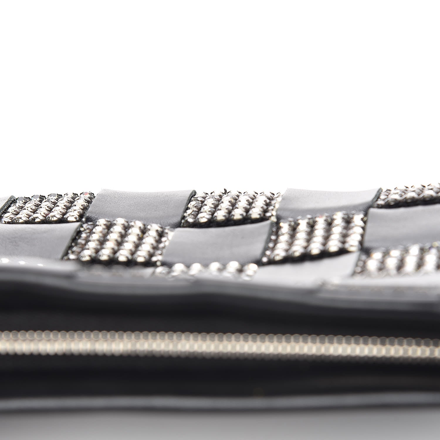Chanel Lambskin Crystal Wristlet Black 8 of 14