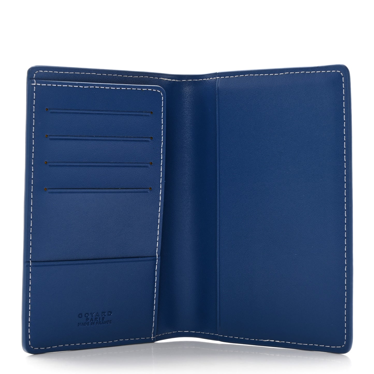 Goyardine Grenelle Passport Wallet Sky Blue