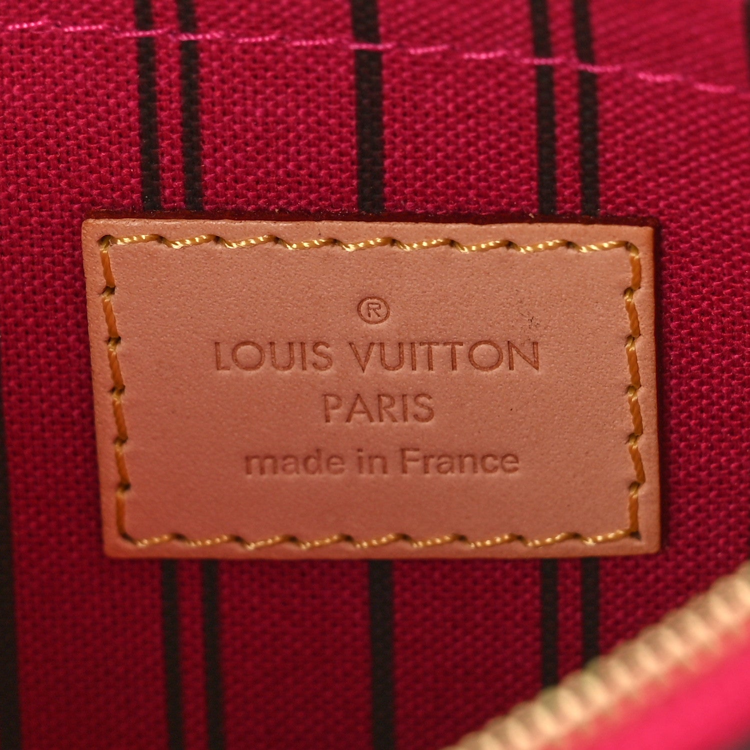 Louis Vuitton Monogram Neverfull PM Pochette Pivoine 6 of 8