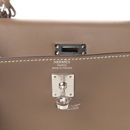 Hermes Swift Kelly Retourne 25 Etoupe 6 of 11