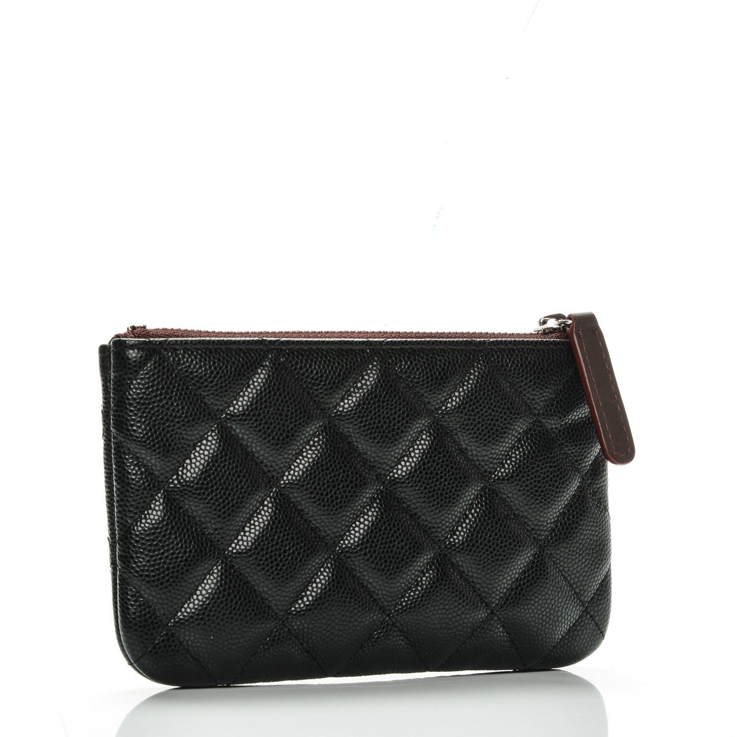 Chanel Caviar Quilted Small Cosmetic Case Black 3 of 7