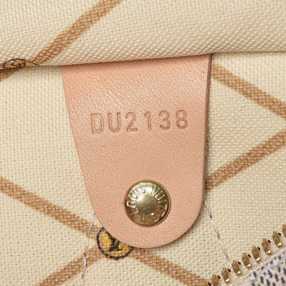 Louis Vuitton Damier Azur Summer Trunks Speedy Bandouliere 30 8 of 11