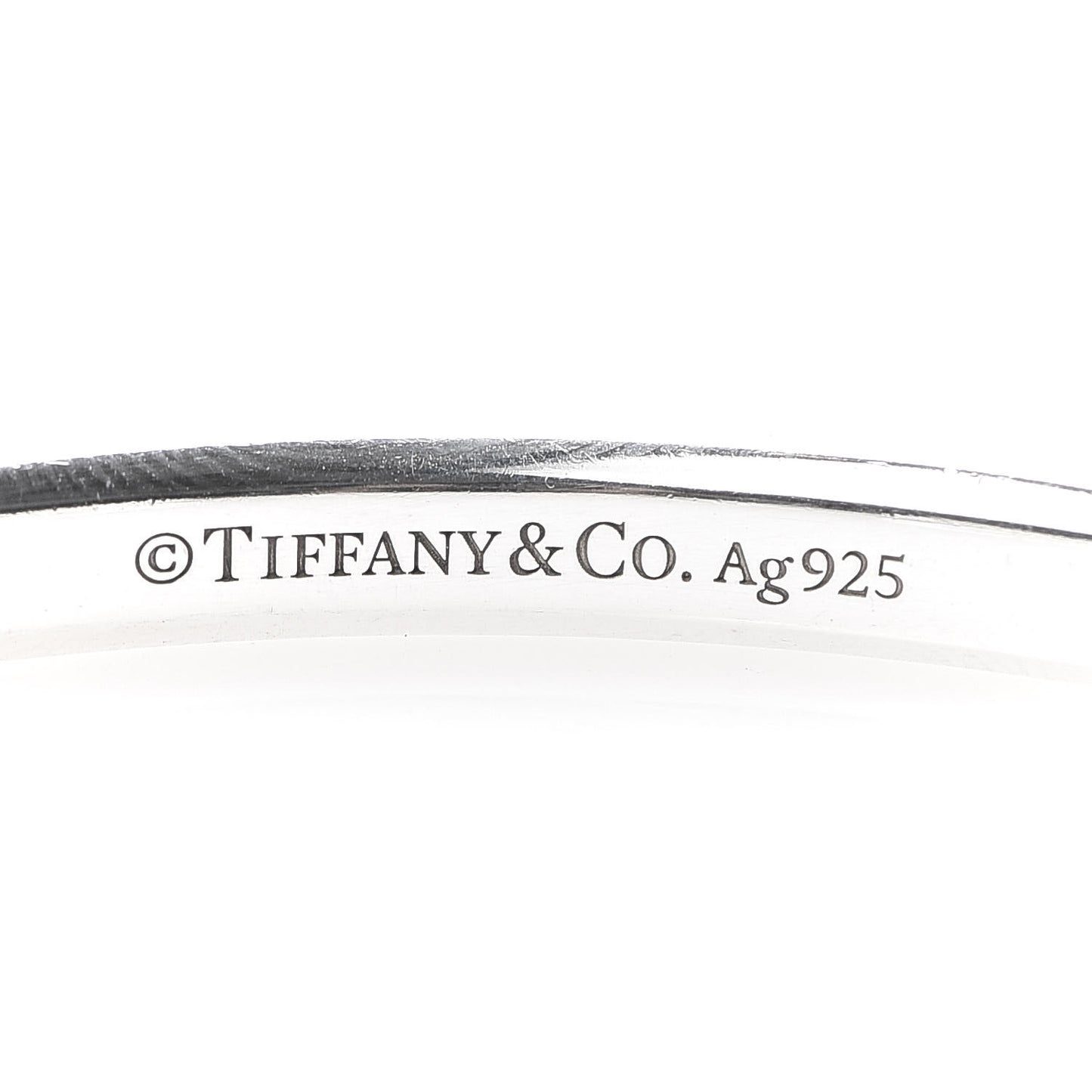 Sterling Silver Narrow Makers Cuff Bracelet