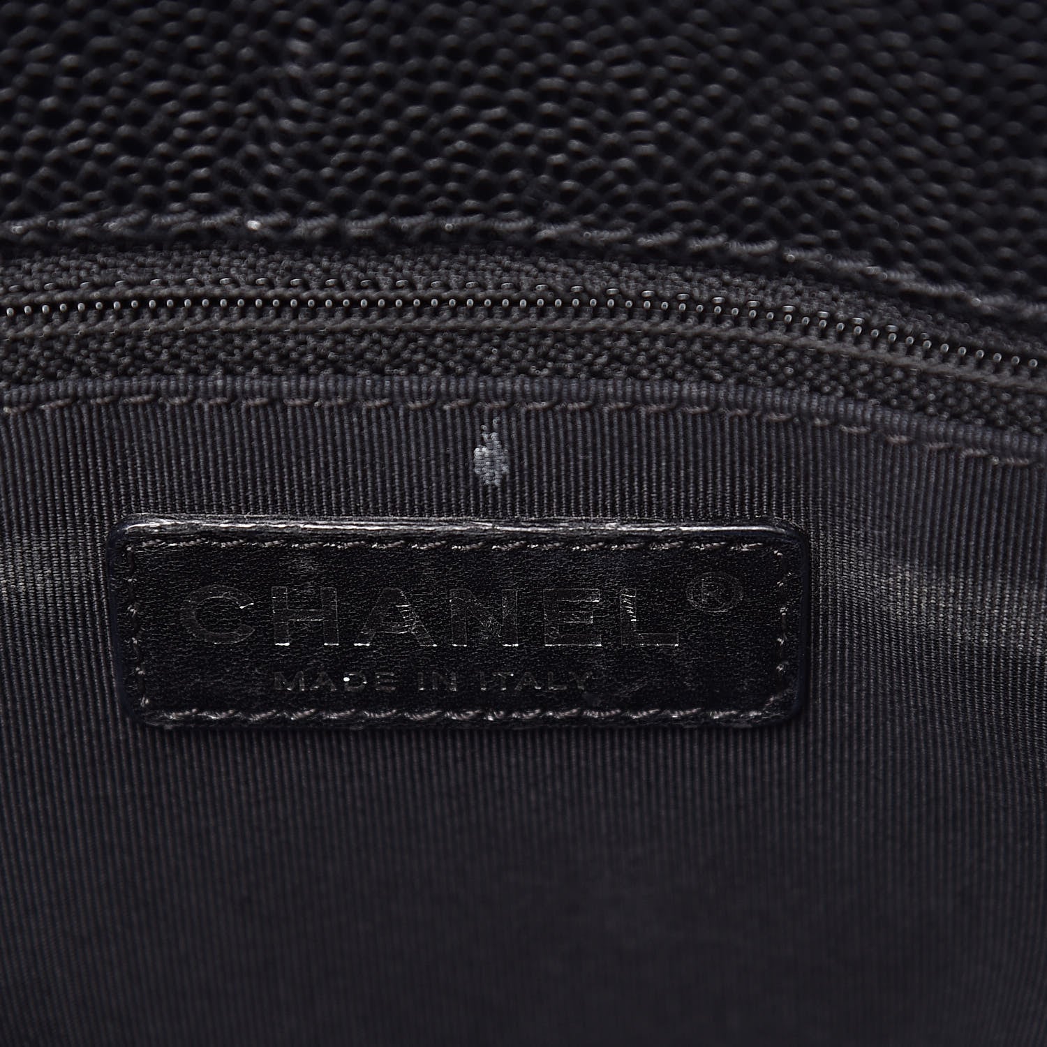 Chanel Caviar Quilted Grand Shopping Tote GST Black 8 of 15