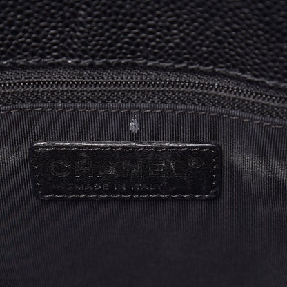 Chanel Caviar Quilted Grand Shopping Tote GST Black 8 of 15