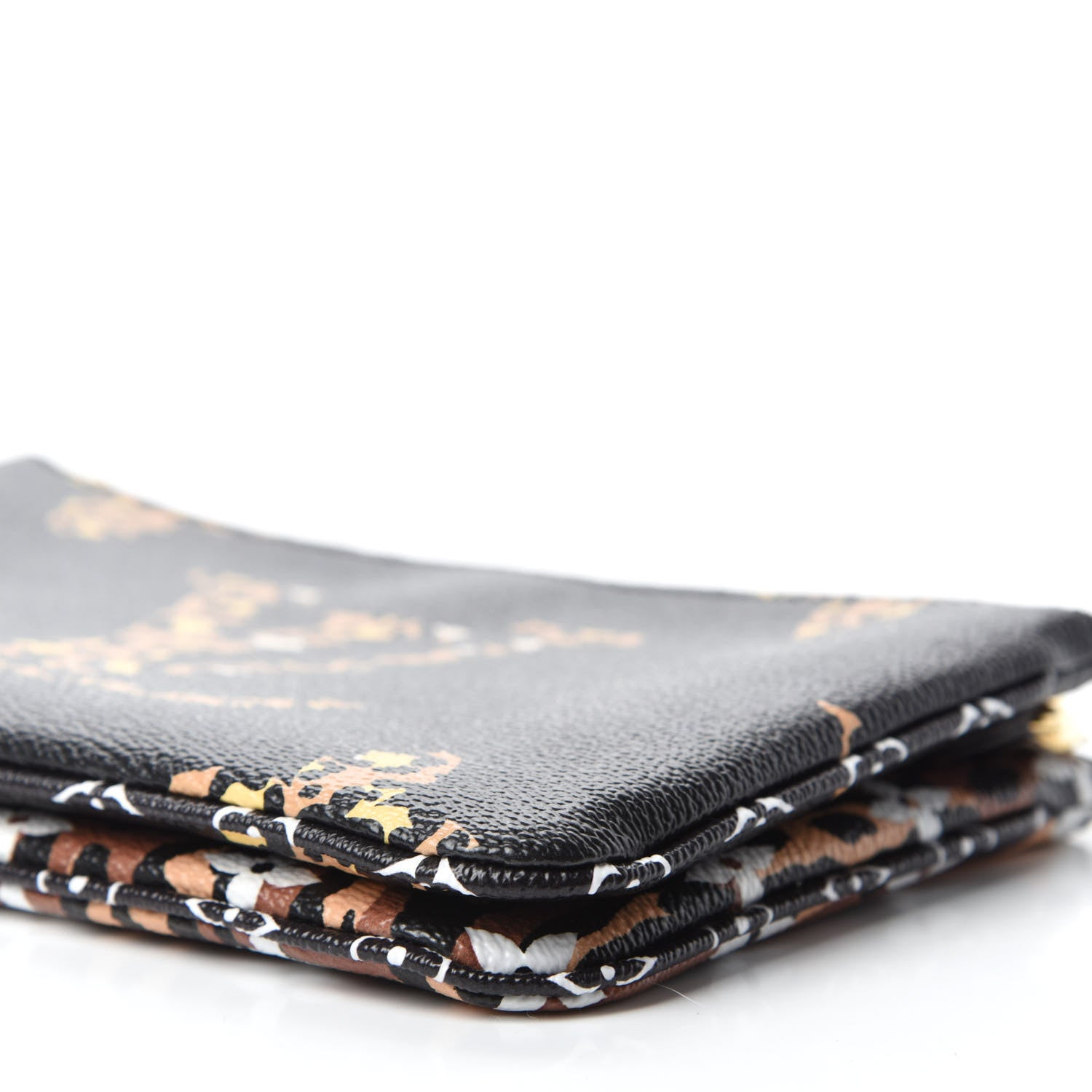 Louis Vuitton Monogram Giant Jungle Pochette Double Zip Black 7 of 10