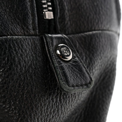 Chanel Deerskin Luxe Ligne Medium Bowler Black 10 of 10