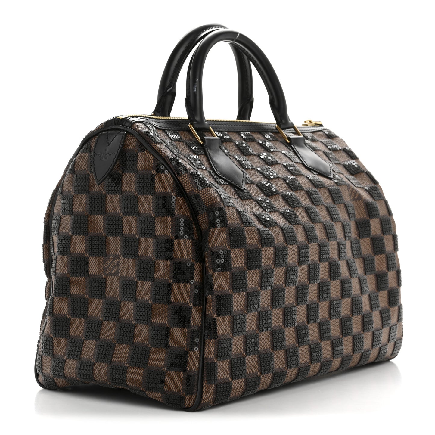 Damier Paillettes Speedy 30 Black