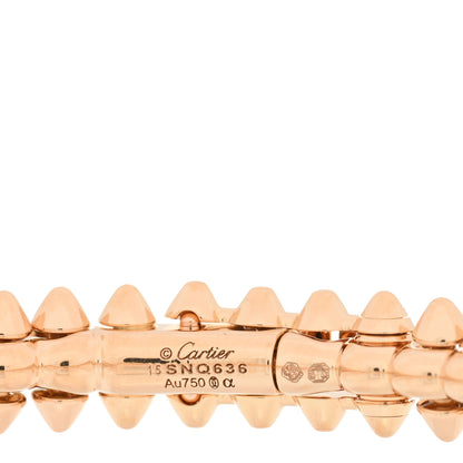 Cartier 18K Pink Gold Small Clash De Cartier Bracelet 15 3 of 4