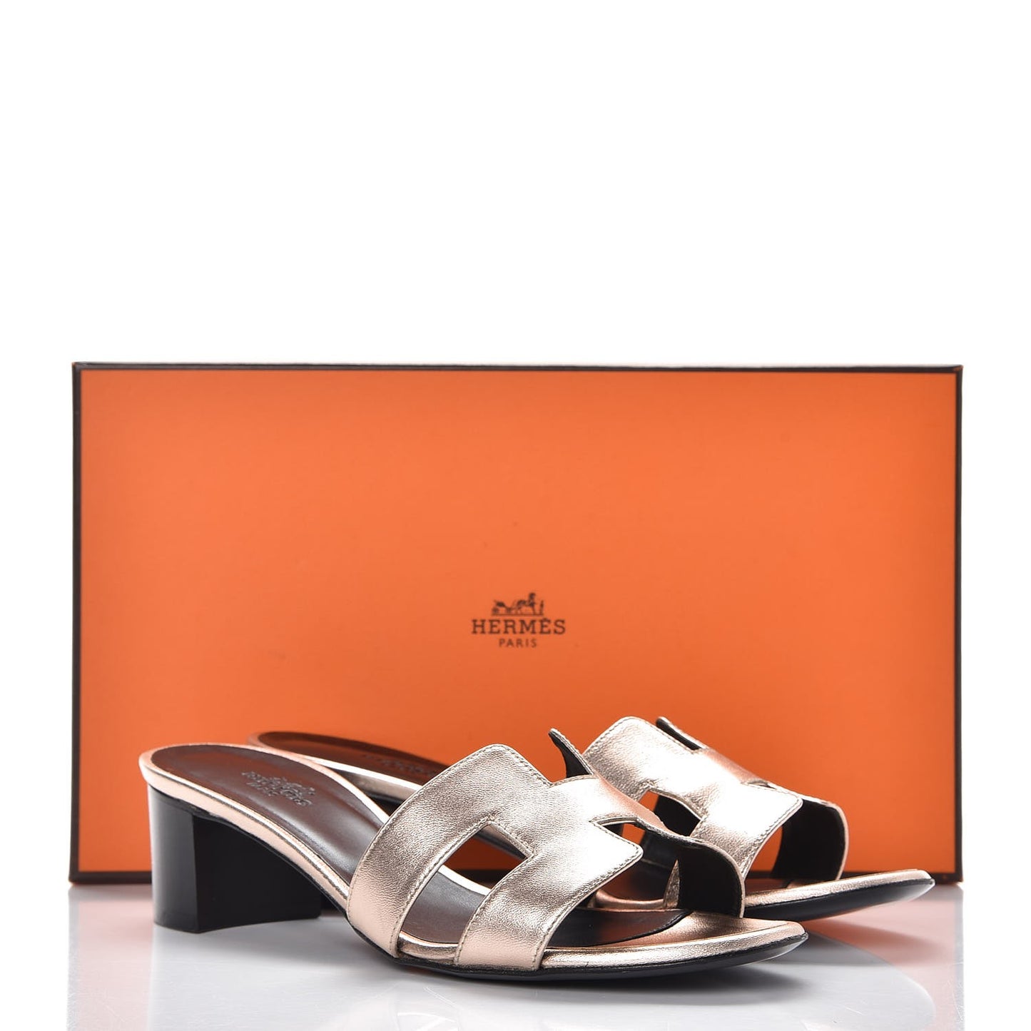 Metallic Nappa Oasis Sandals 36 Or Rose
