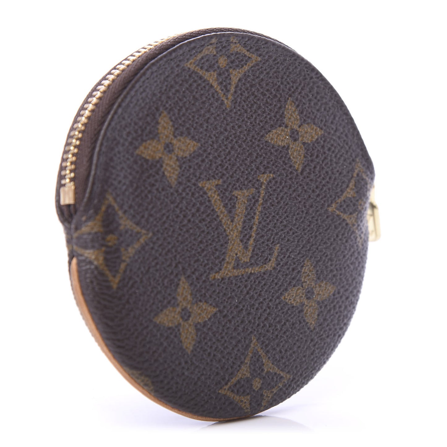 Monogram Round Coin Purse