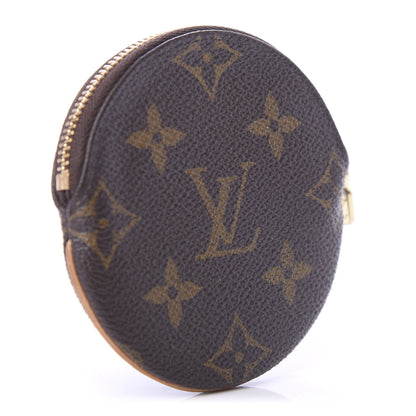 Louis Vuitton Monogram Round Coin Purse 3 of 9