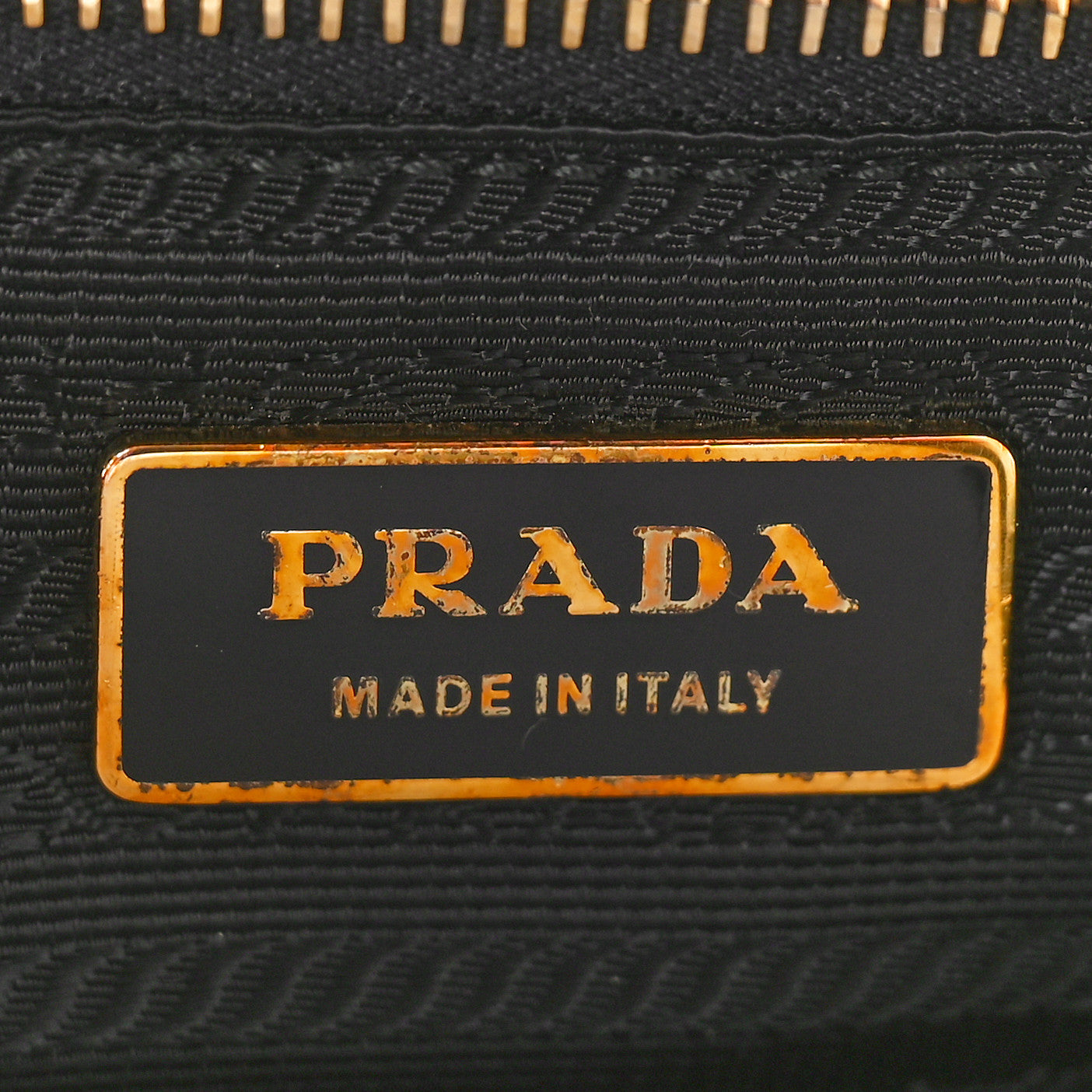 Prada Soft Calf Shopping Tote Black 6 of 9