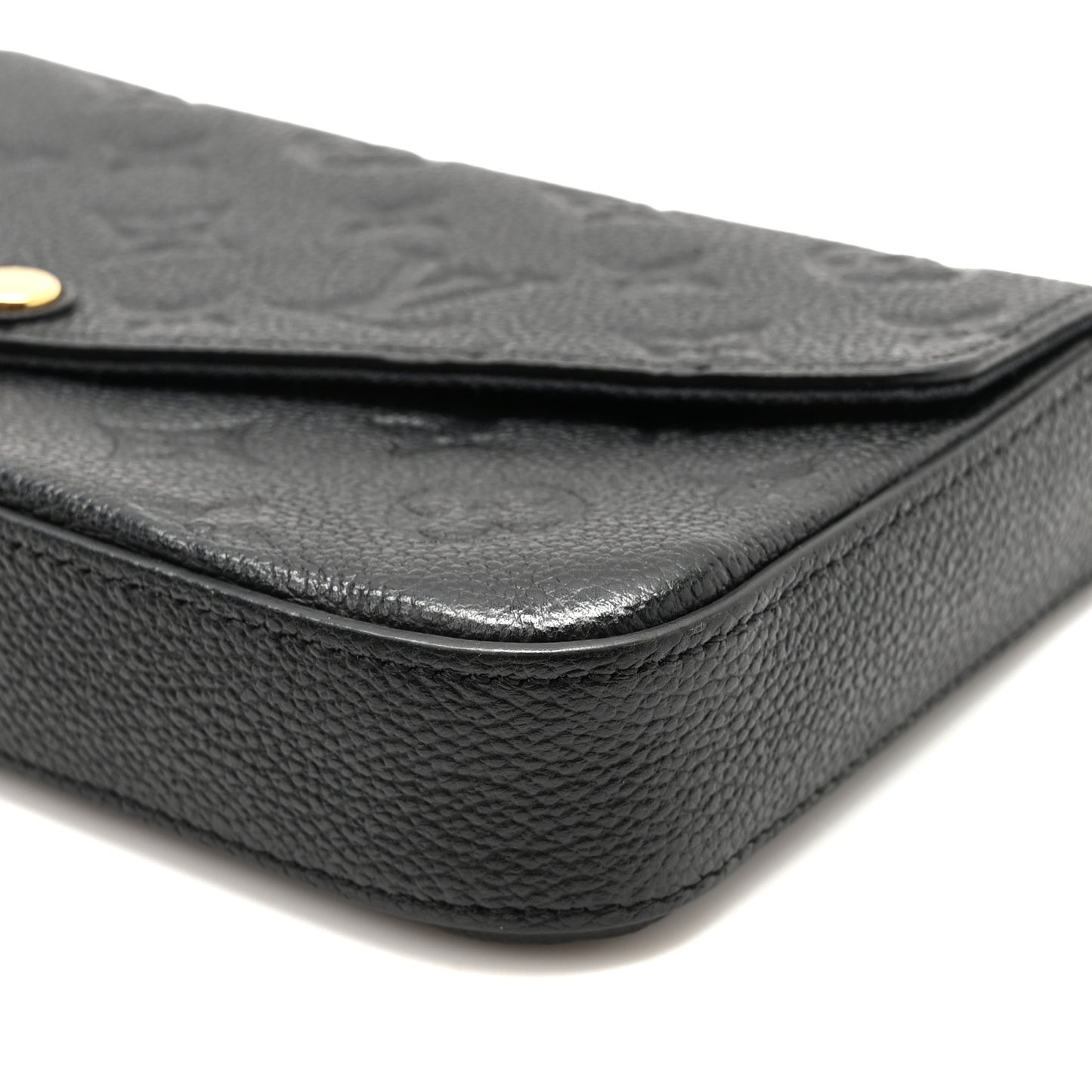 Empreinte Pochette Felicie Chain Wallet Black