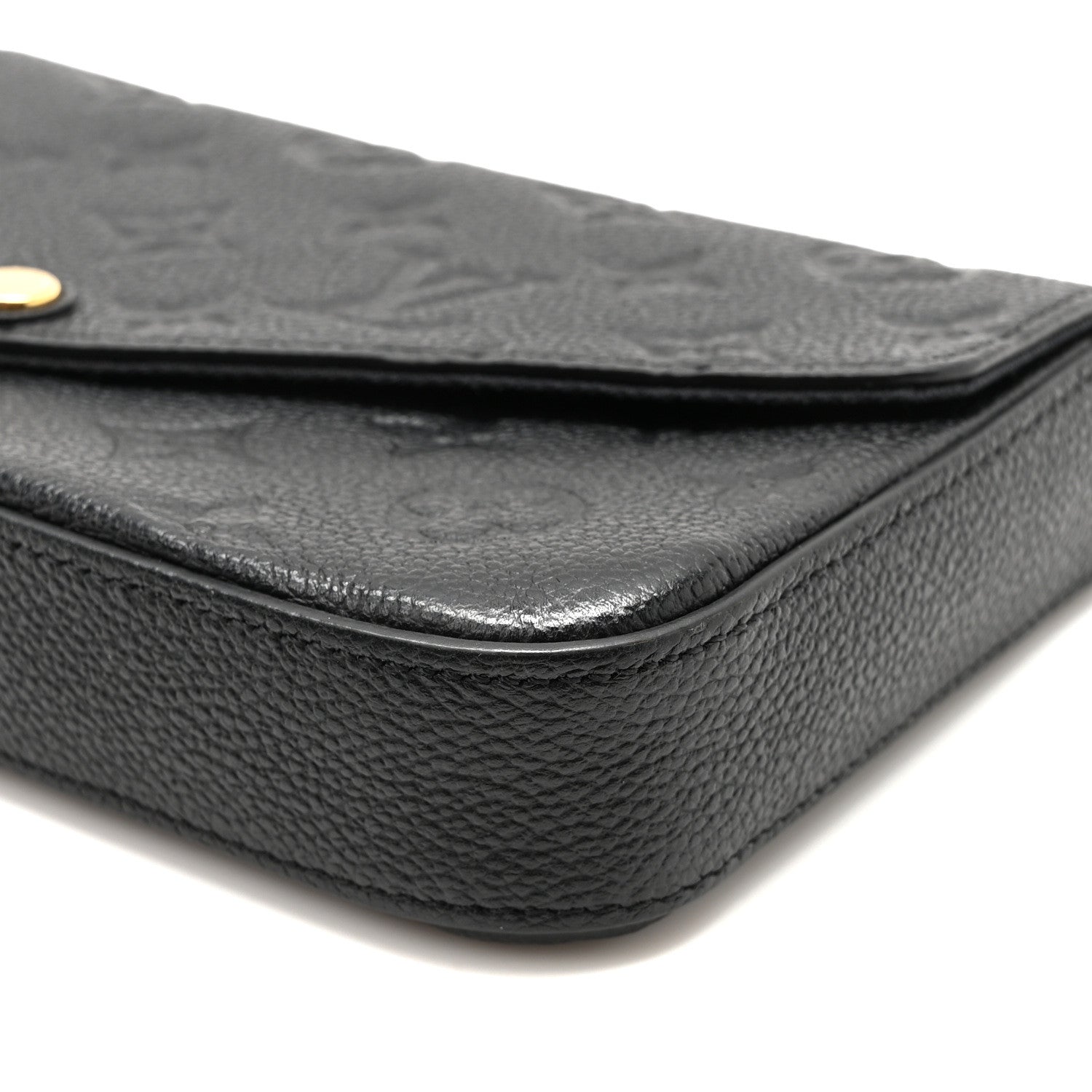 Louis Vuitton Empreinte Pochette Felicie Chain Wallet Black 10 of 10