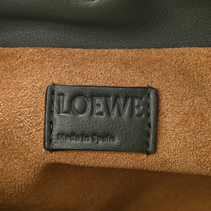 Loewe Calfskin Mini Flamenco Knot Bag Khaki 6 of 8