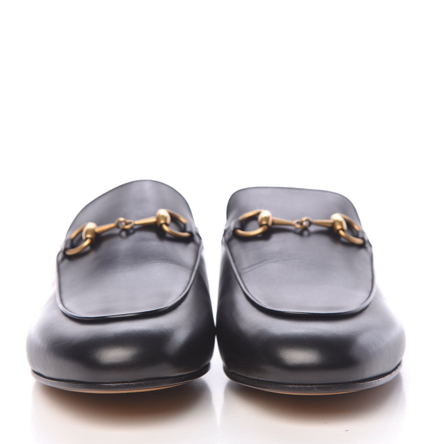 Calfskin Womens Princetown Slippers 37 Black