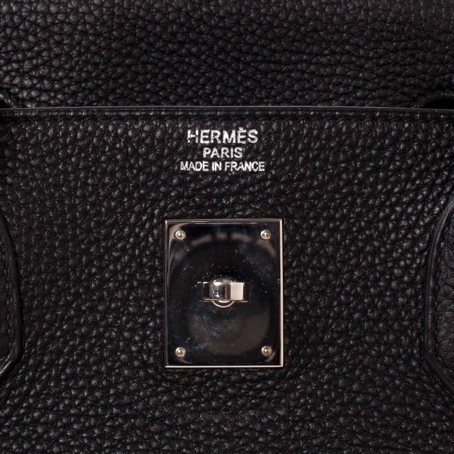 Hermes Togo Birkin 40 Black 7 of 11
