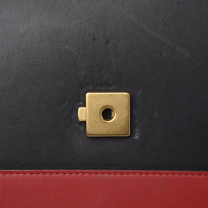 Gucci Calfskin Bamboo Web Large Dionysus Top Handle Bag Black Bright Evergreen Hibiscus Red 17 of 17
