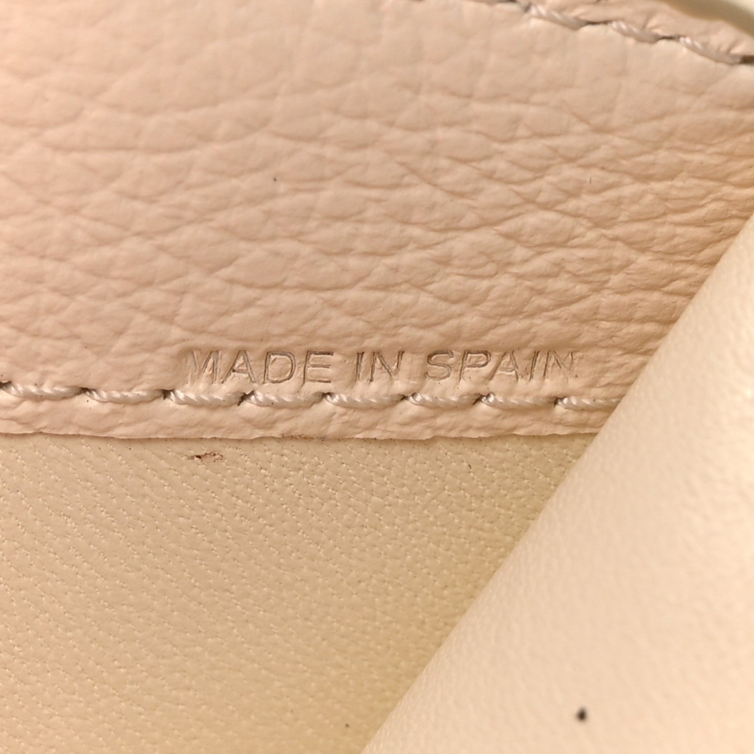Chloe Grained Calfskin Marcie Small Compact Wallet White 7 of 8
