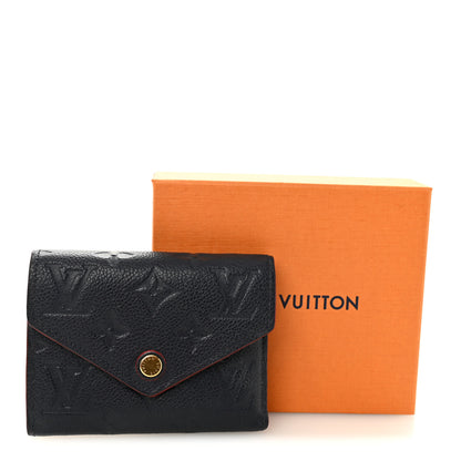 Louis Vuitton Empreinte Victorine Wallet Marine Rouge 7 of 7
