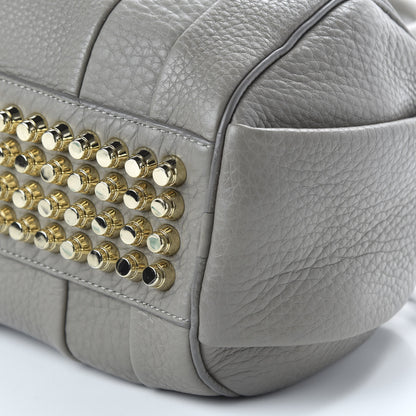 Alexander Wang Pebbled Lambskin Rockie Gray Pale Gold Hardware 7 of 9