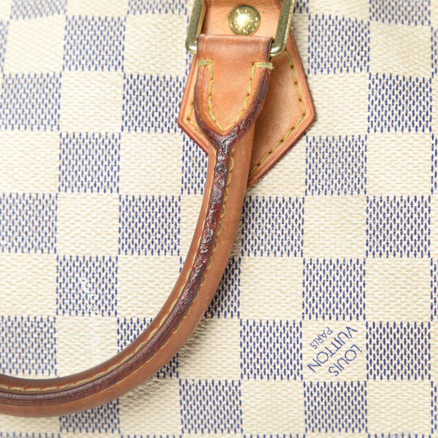 Louis Vuitton Damier Azur Speedy 35 16 of 21