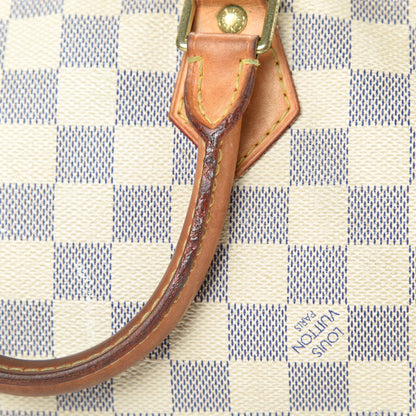 Louis Vuitton Damier Azur Speedy 35 16 of 21