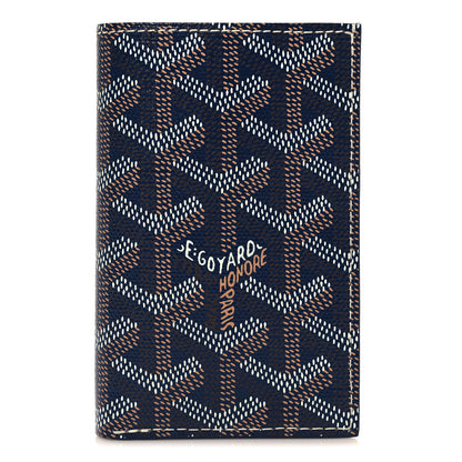 Goyard Goyardine Saint Pierre Card Holder Navy 1 of 7