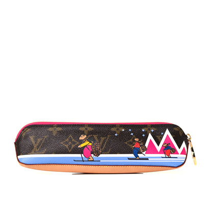 Louis Vuitton Monogram 2018 Christmas Animation Elizabeth Pencil Pouch 1 of 6