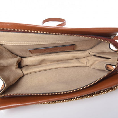 Givenchy Goatskin Suede Cross 3 Crossbody Bag Chestnut 5 of 7