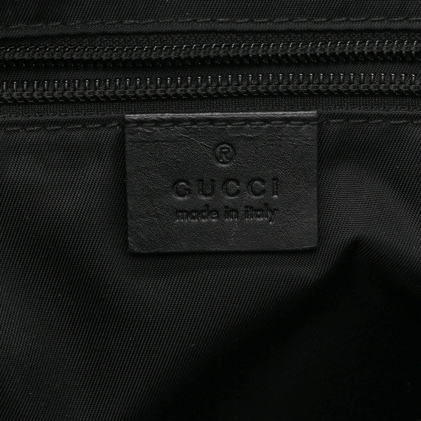 GG Supreme Monogram Web Flap Messenger Bag Black