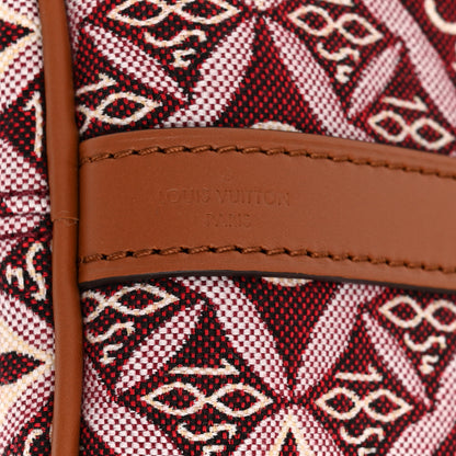 Louis Vuitton Jacquard Since 1854 Speedy Bandouliere 25 Bordeaux 10 of 10