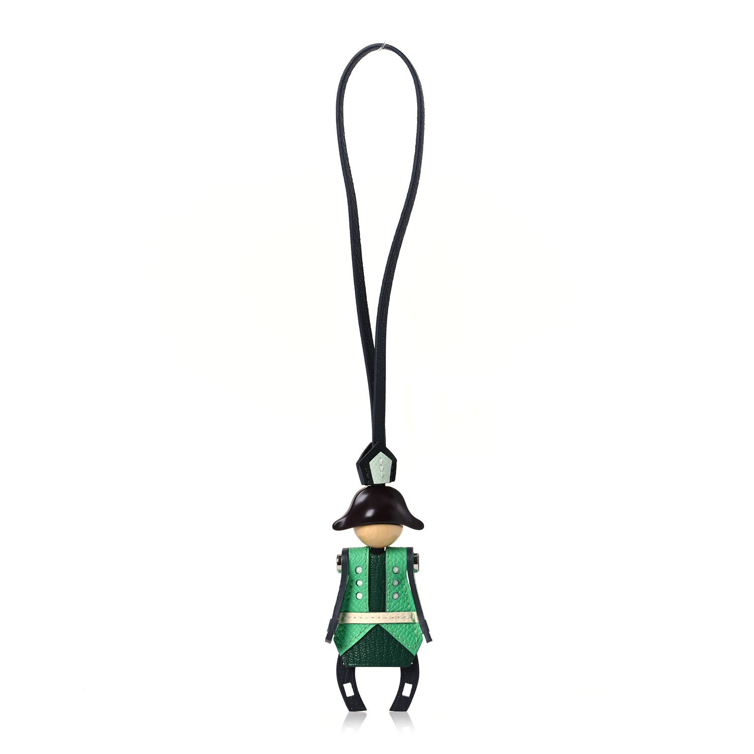 Hermes Epsom Chevre Mysore Artificer Bag Charm Ardoise Rouge Sellier Vert Moyen Vert Comics Nata Vert Peppermint 1 of 5