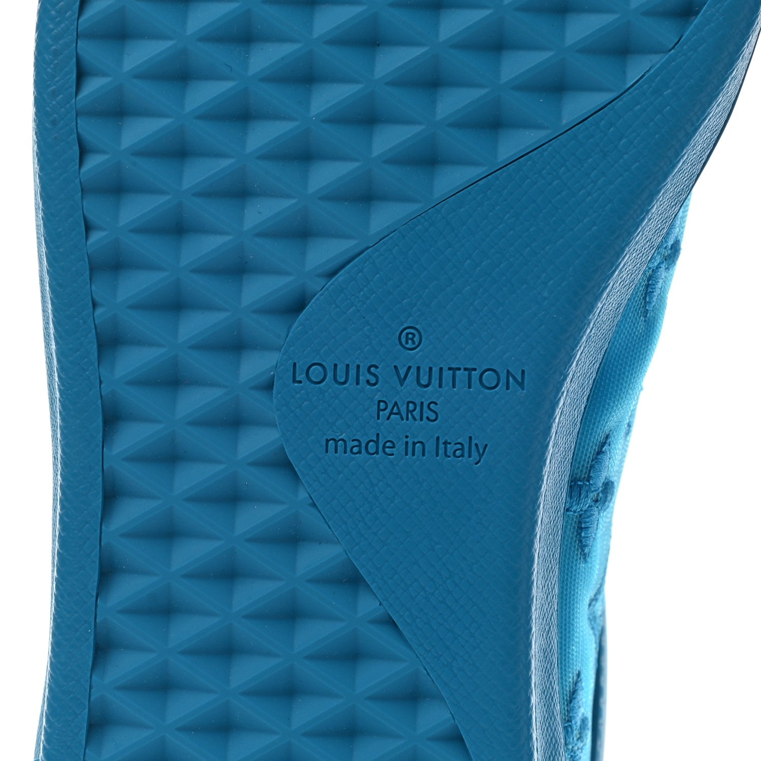 Louis Vuitton Monogram Luxembourg Sneaker 8.5 Blue 6 of 10